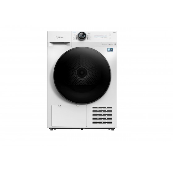 Midea MD200H100BW/W-GR Στεγνωτήριο Ρούχων 10kg A+++ με Αντλία Θερμότητας WiFi